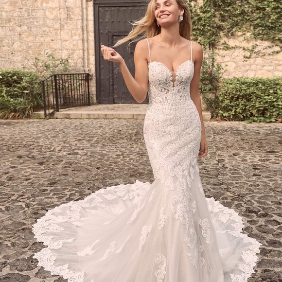 Maggie Sottero Fiona Elegant Lace Wedding Dress